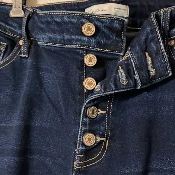 KanCan womens size 18 distressed jeans - Picture 2 of 5